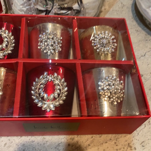 Nicole Miller Votive Candle Holders. Set of 6. - Picture 8 of 9